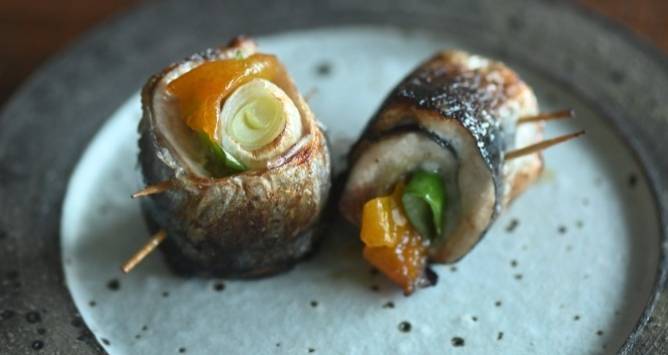 秋刀魚料理